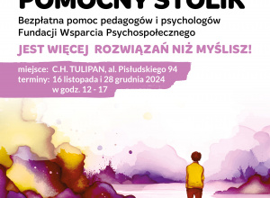 Bezpłatna pomoc psychologiczno-pedagogiczna