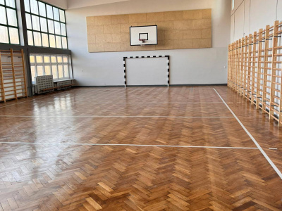 II etap remontu sali gimnastycznej zakończony!