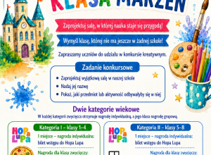 Konkurs - „Kleksowa Klasa Marzeń”