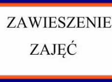 Zawieszenie zajęć