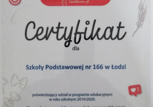 Certyfikat